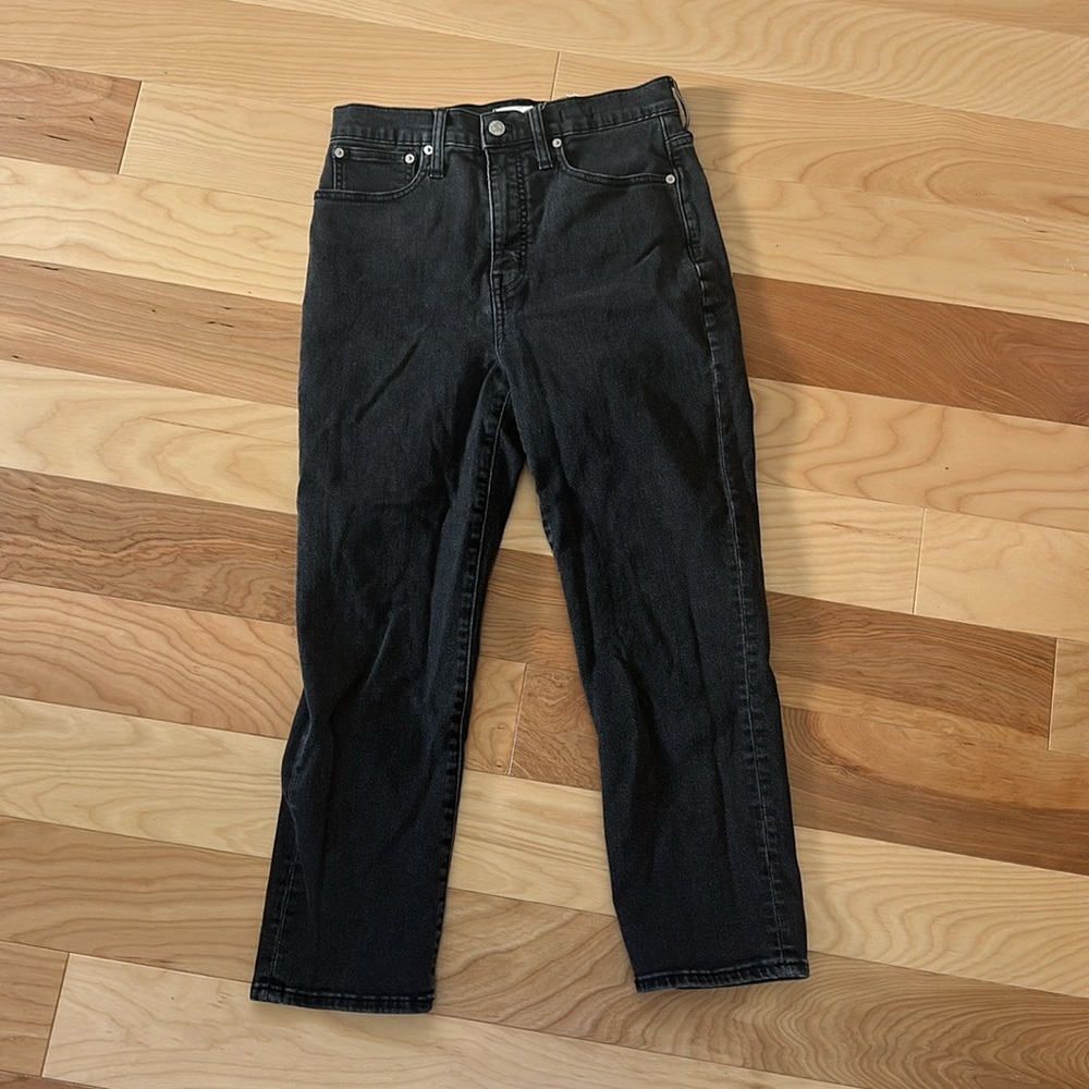 Madewell classic straight Jean